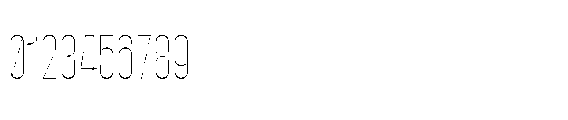 Yuedsans Thin Font OTHER CHARS