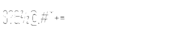 Yuedsans Thin Font OTHER CHARS