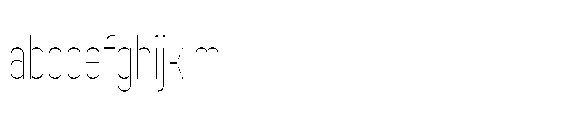 Yuedsans Thin FONT