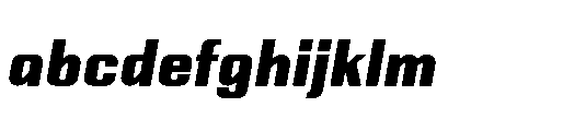 Yuenyong Black Italic FONT