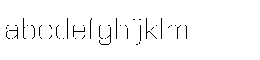Yuenyong Extra Light FONT