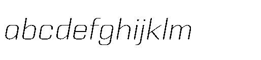 Yuenyong Light Italic FONT