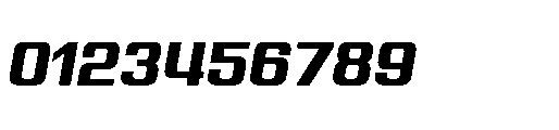 Yuenyong Loopless Extra Bold Italic Font OTHER CHARS