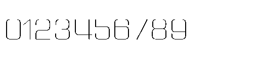 Yuenyong Loopless Extra Light Font OTHER CHARS