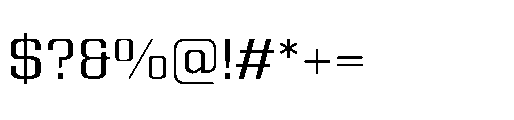 Yuenyong Loopless Medium Font OTHER CHARS