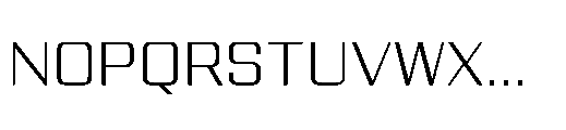 Yuenyong Loopless Regular Font UPPERCASE