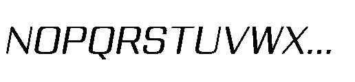 Yuenyong Medium Italic Font UPPERCASE