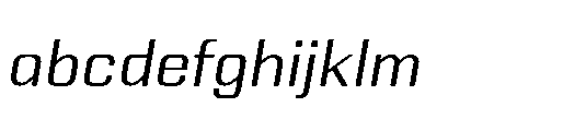 Yuenyong Medium Italic FONT