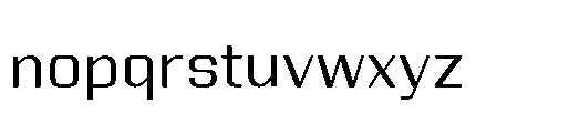 Yuenyong Medium Font LOWERCASE