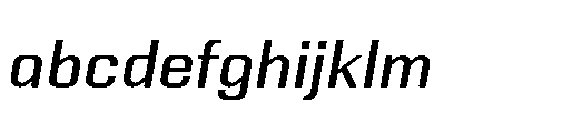 Yuenyong Semi Bold Italic FONT