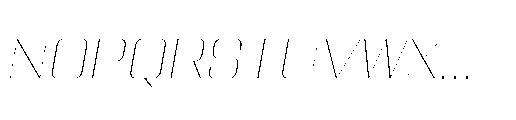 Yuenyong Thin Italic Font UPPERCASE