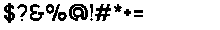 Yugo Font OTHER CHARS