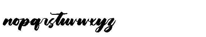 Yulinta Satin Regular Font LOWERCASE