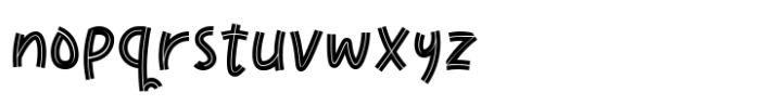 Yumna Font LOWERCASE