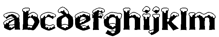 Yule Heavy Snow FONT