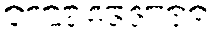 Yule Heavy Snowcaps Font OTHER CHARS