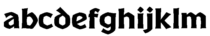 Yule Klein Heavy FONT