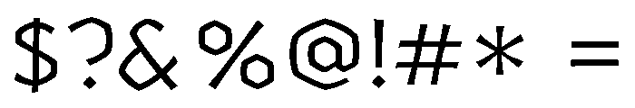 Yule Klein Font OTHER CHARS