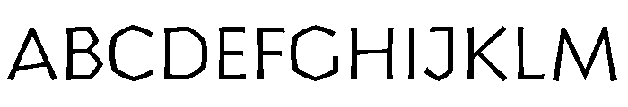 Yule Klein Font UPPERCASE
