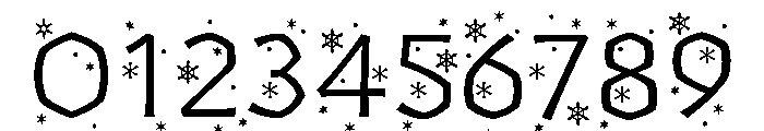 Yule Light Flurries Font OTHER CHARS