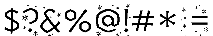 Yule Light Flurries Font OTHER CHARS