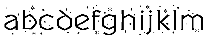 Yule Light Flurries FONT
