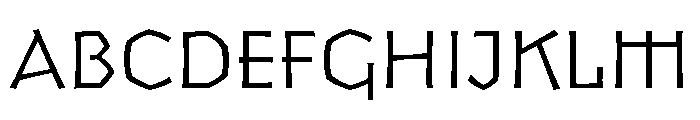 Yule Regular Font UPPERCASE