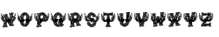 Yvon Regular Font UPPERCASE