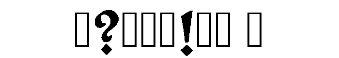 Yvonne Regular Font OTHER CHARS