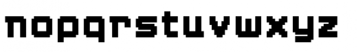 YWFT Blackgold Extra Bold Font LOWERCASE