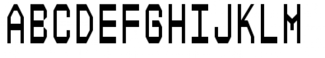 YWFT Composite Regular Font UPPERCASE