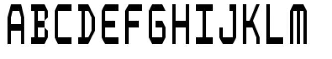 YWFT Composite Regular Font LOWERCASE