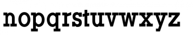 YWFT Motown Condensed Bold Font LOWERCASE