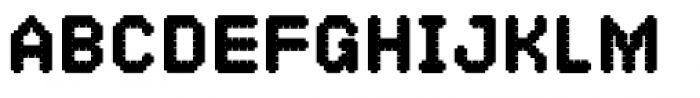 YWFT OneCross Black Font UPPERCASE