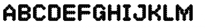 YWFT OneCross Ultra Bold Font UPPERCASE