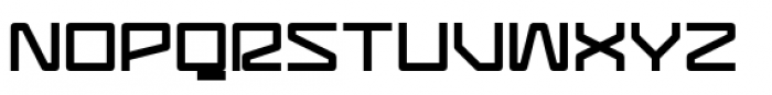 YWFT Service Ultra Bold Font UPPERCASE