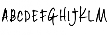 YWFT Signature Alternate Light Font UPPERCASE