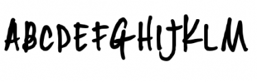 YWFT Signature Alternate Font UPPERCASE