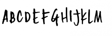YWFT Signature Light Font UPPERCASE