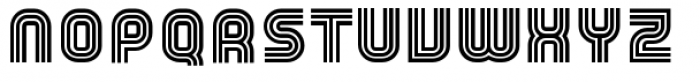 YWFT Trisect Bold Font UPPERCASE