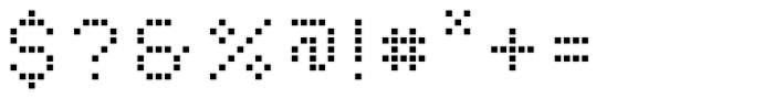YWFT Caliper Regular Cubed Font OTHER CHARS