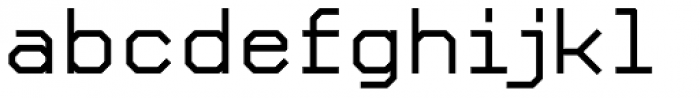 YWFT Formation ExtraBold Font LOWERCASE