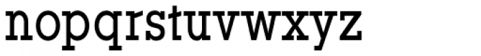 YWFT Motown Condensed Demi Bold Font LOWERCASE