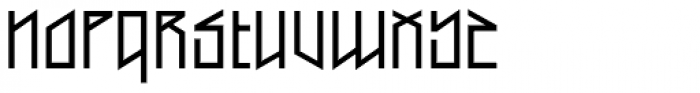 YWFT Pixacao Font LOWERCASE