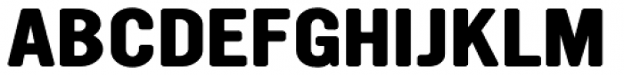 YWFT Ultramagnetic Expanded Bold Font UPPERCASE