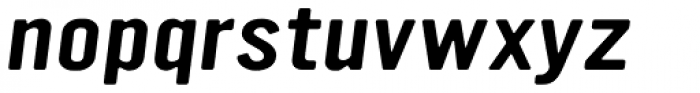YWFT Ultramagnetic Expanded Oblique Font LOWERCASE