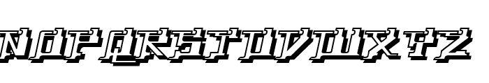 Yytrium-Regular Font UPPERCASE
