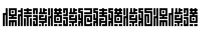 Z_SHINOBI IROHA Font LOWERCASE