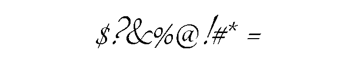 Zapfino Extra Regular Font OTHER CHARS