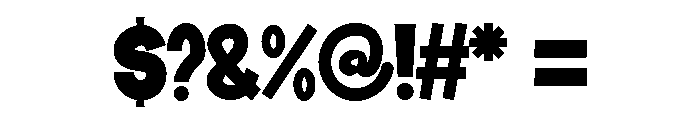 ZAP Comic Font OTHER CHARS